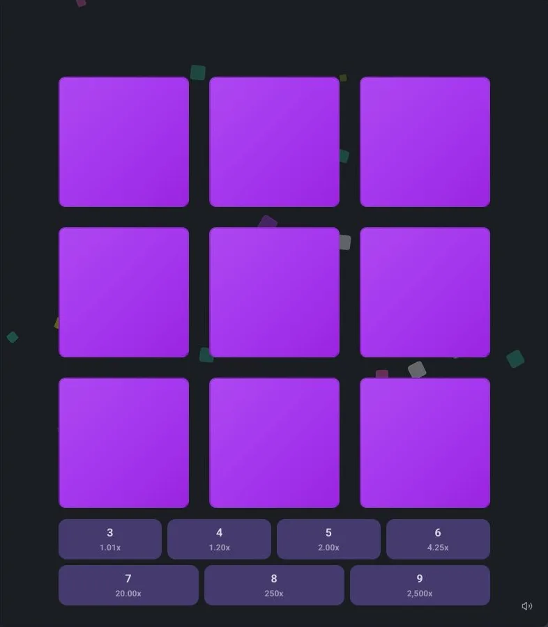 Blocks: game interface captured from the supplied game page without playing.