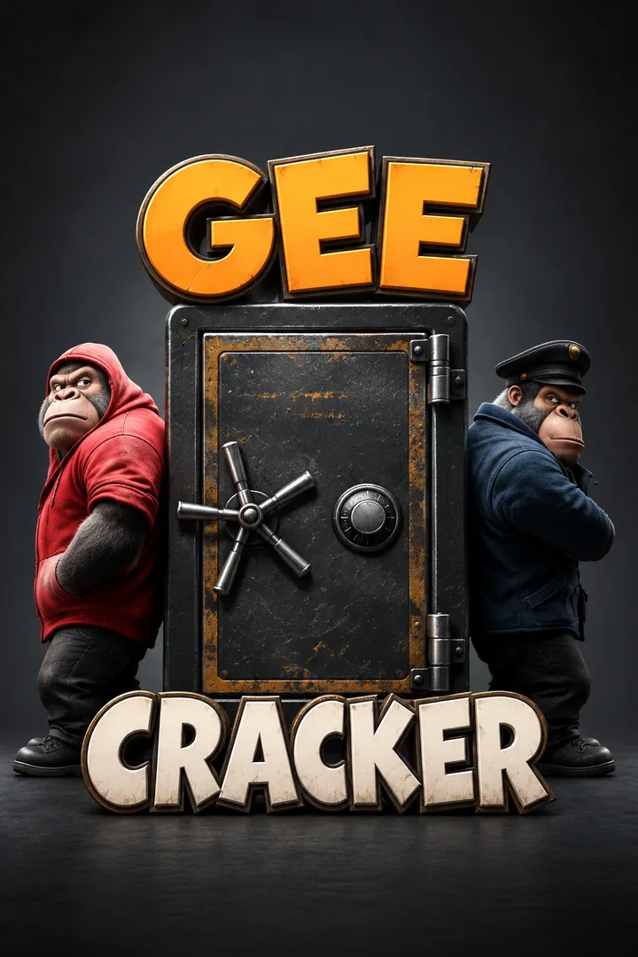 GeeCracker portrait cover adapted from the creator’s original artwork