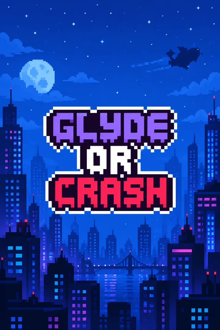 Glyde or Crash portrait cover adapted from the creator’s original artwork