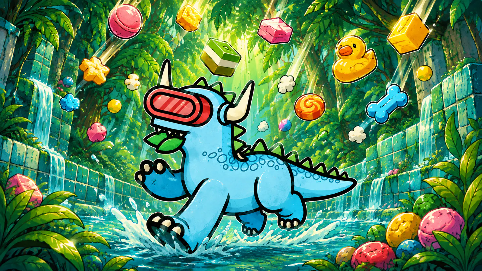 Eucalyptosaurus Bath Adventure artwork
