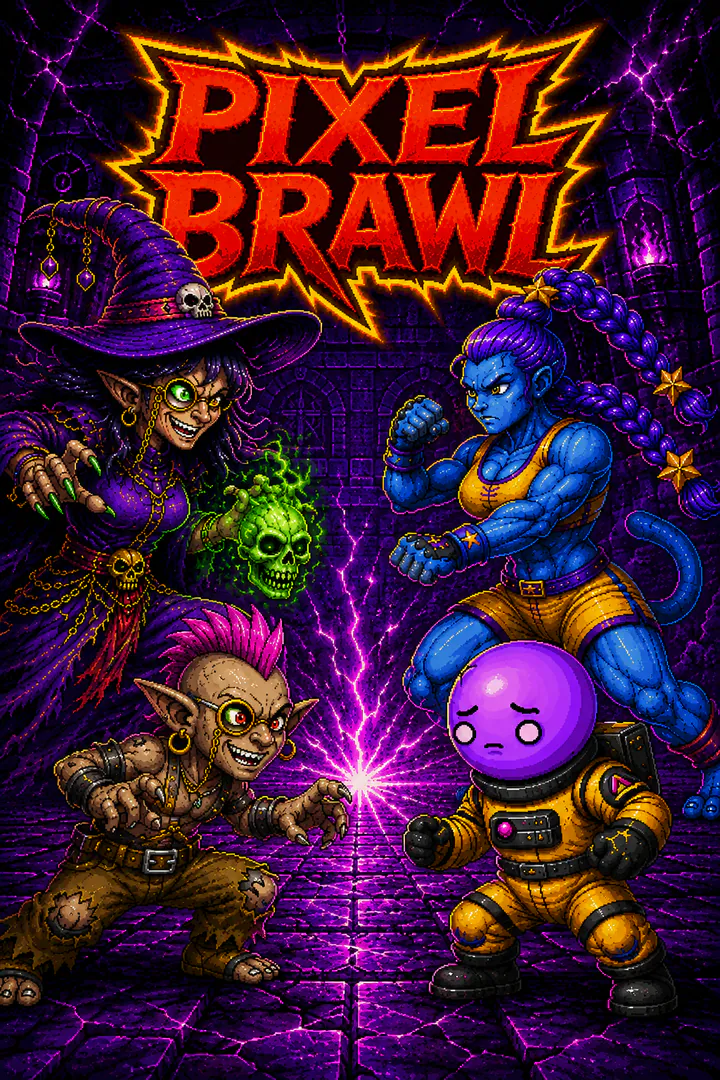 Pixel Brawl poster