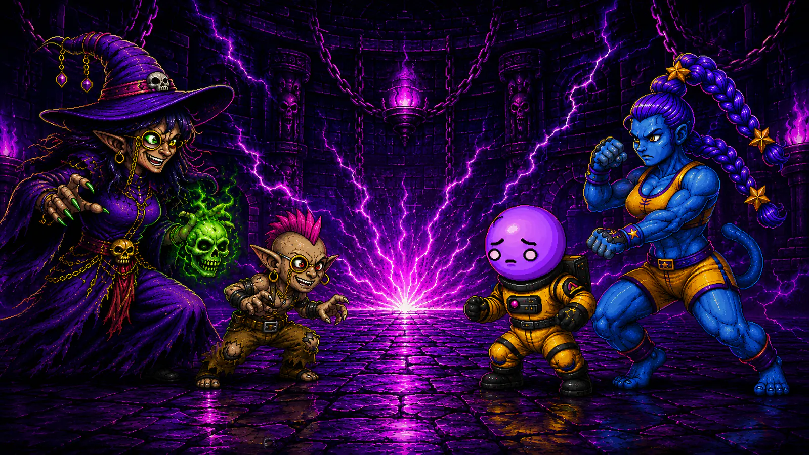 Pixel Brawl artwork