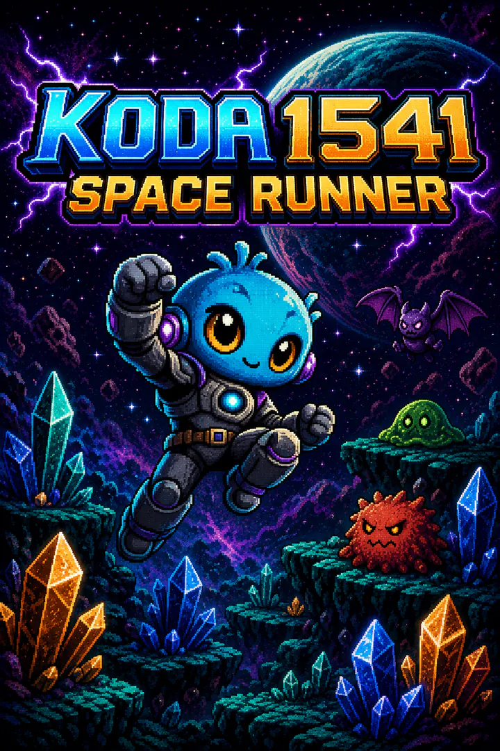 KODA1541 SPACE RUNNER poster