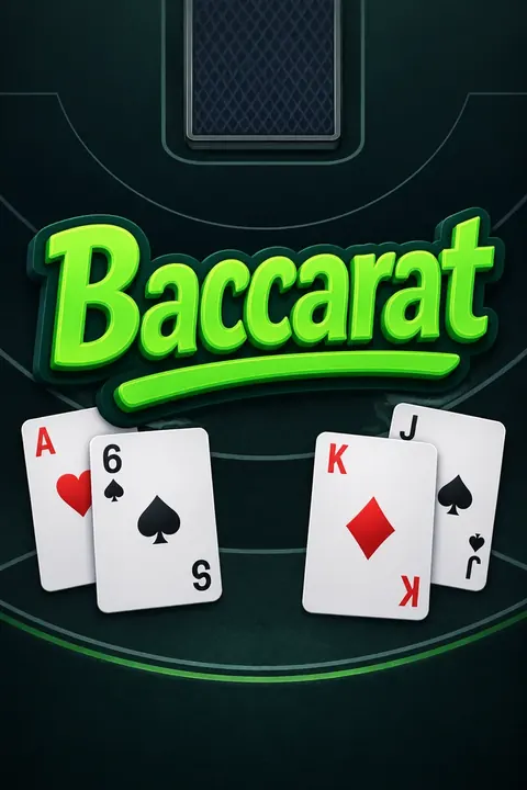 Baccarat portrait cover adapted from the creator’s original artwork