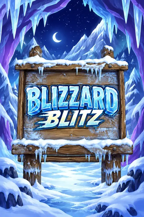 Blizzard Blitz portrait cover adapted from the creator’s original artwork
