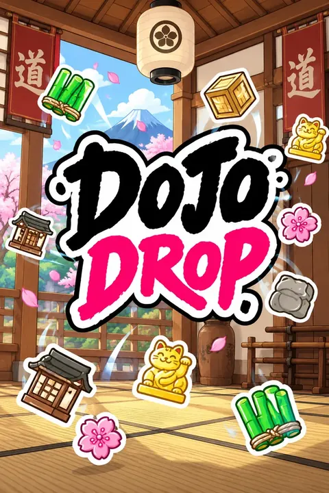 Dojo Drop portrait cover adapted from the creator’s original artwork