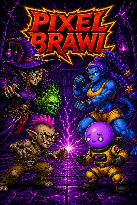 Pixel Brawl cover art