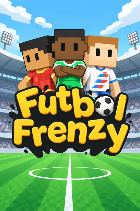 Futbol Frenzy portrait cover adapted from the creator’s original artwork