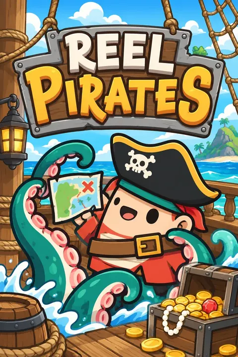 Reel Pirates portrait cover adapted from the creator’s original artwork