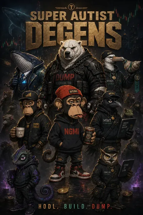 Super Autist Degens cover art
